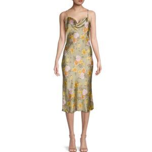 Bebe Satin Slip Dress